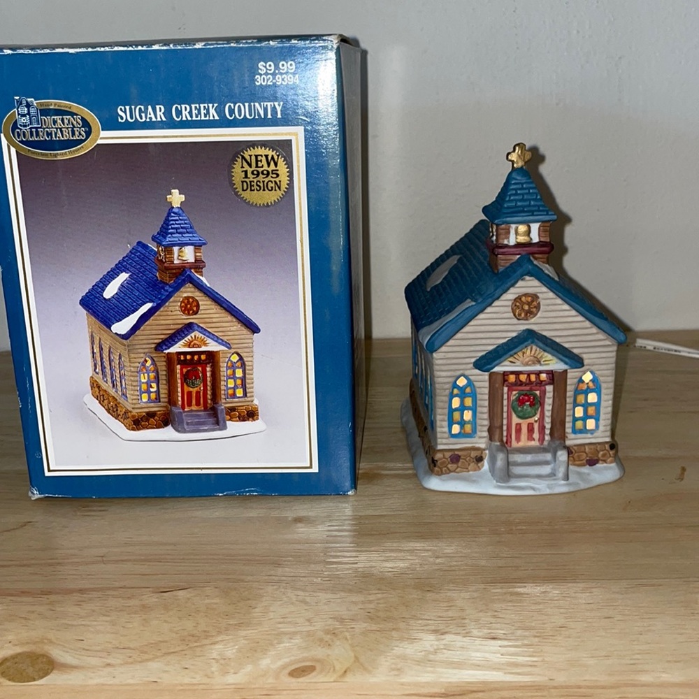 Vintage 90’s Dickens Collectables Sugar Creek County